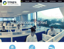 Tablet Screenshot of cintegra.com.mx